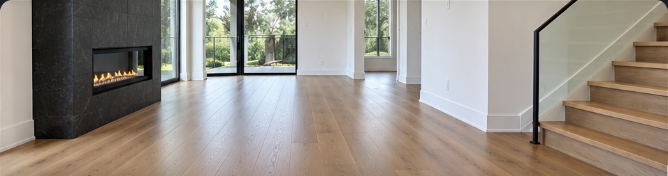Hardwood flooring interior